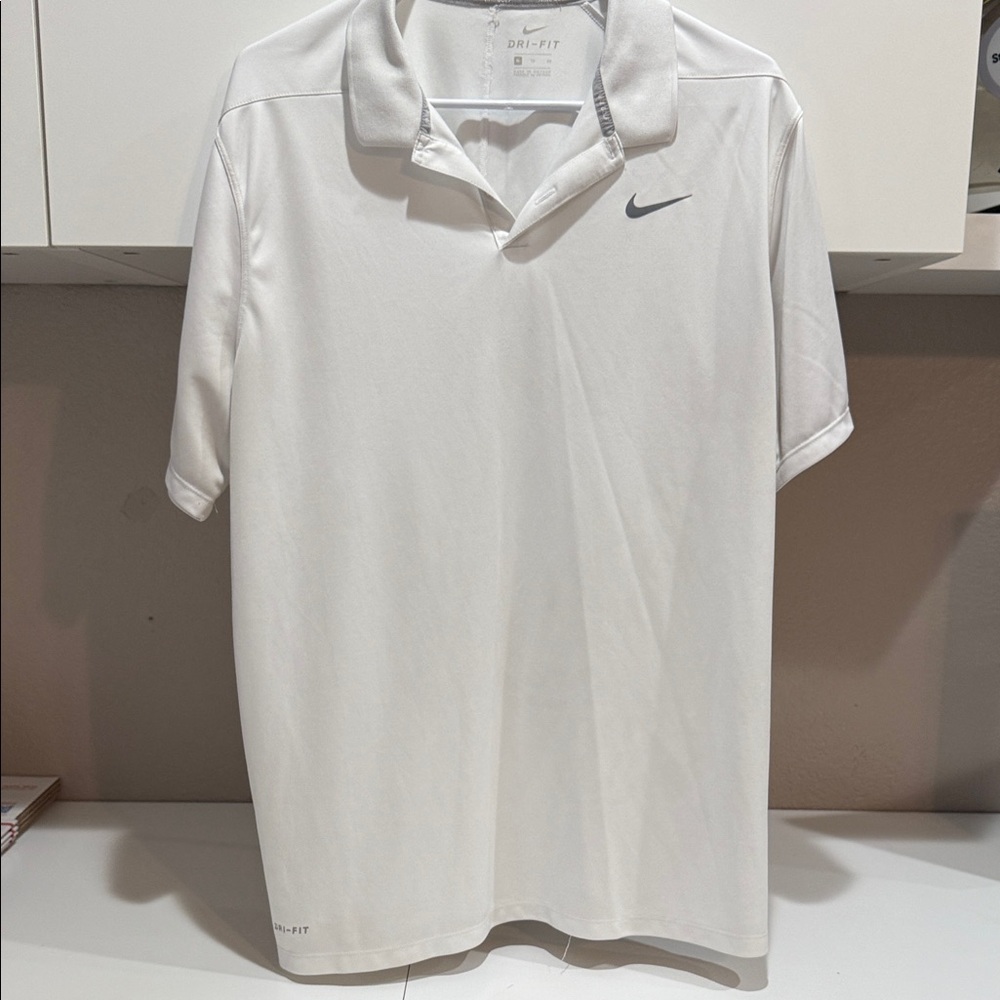 Nike Men's Classic White Polo Shirt